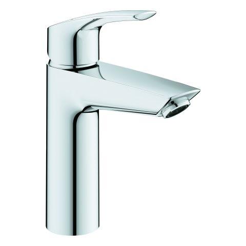 GROHE Einhebel-Waschtischbatterie Eurosm M-Size Push-open Ablaufgarnitur chrom