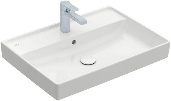 Villeroy & Boch Waschbecken Collaro 4A3365 650x Rechteck Weiß Alpin CeramicPlus