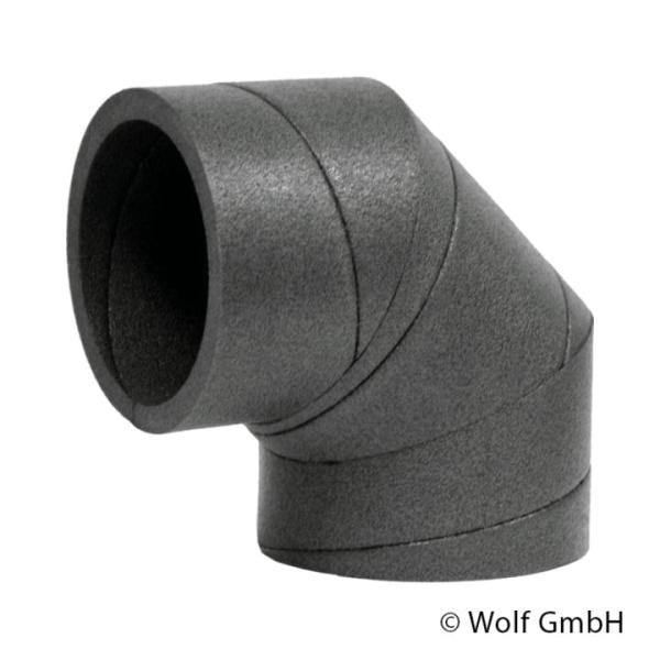 Wolf ISO-Rohrsystem Bogen 90 Grad DN 125