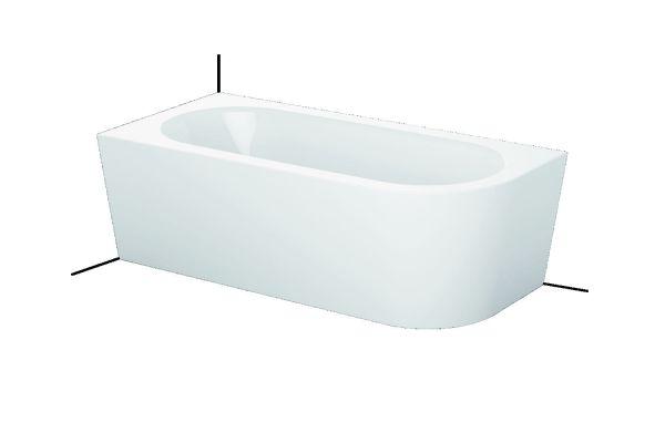 Stahl-Einbauwanne BetteStarlet IV 6670 185x85x42cm o.Griffe weiss