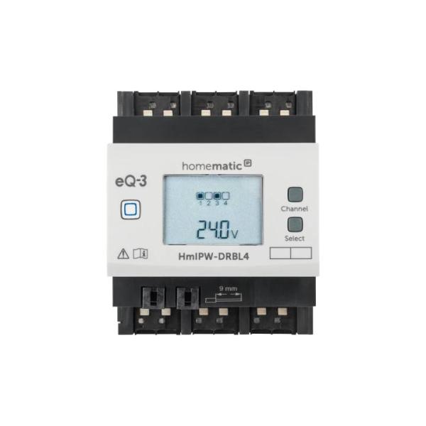 Homematic IP Wired Smart Home Jalousieaktor HmIPW-DRBL4 - 4-fach