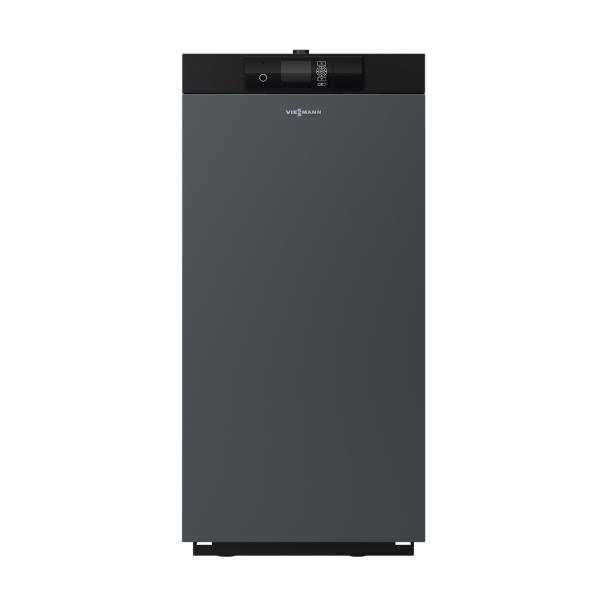 Viessmann Vitoligno 300-C 48 kW Pelletkessel mit Saugsystem und Abgas-Partikelabscheider