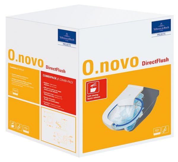 Villeroy & Boch Combi-Pack O.novo 5660HR Oval W Alpin