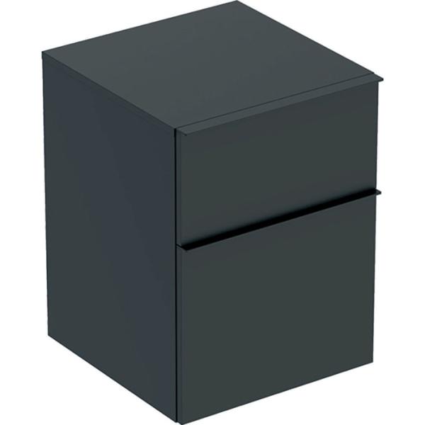 Geberit iCon Seitenschrank, 2 Schubladen 45x60x47,6cm, lava