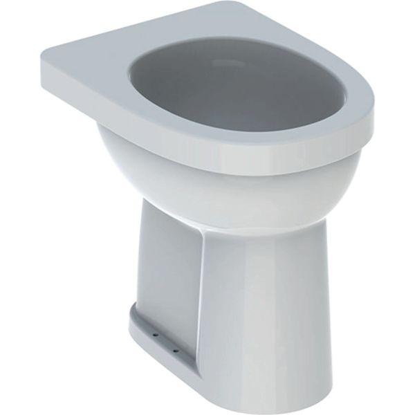 GEBERIT Renova Comfort Stand-WC Flachspü erhöht barrierefrei, Abg. vertikal, weiß