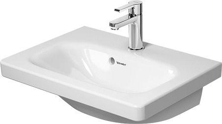 Duravit Möbelwaschtisch Compact DuraStyl 550 mm m ÜL m HLB weiß