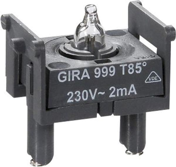 Gira Steck-Glimmlampe 230V Schalter 099900