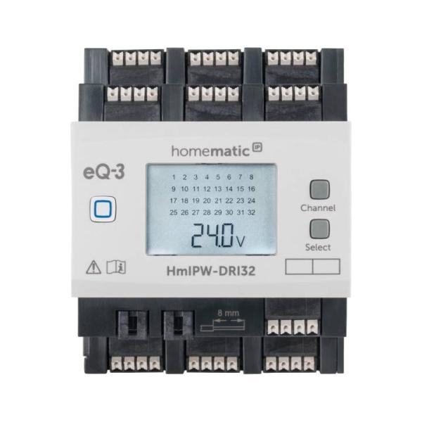 Homematic IP Wired Smart Home Eingangsmodul HmIPW-DRI32 - 32-fach