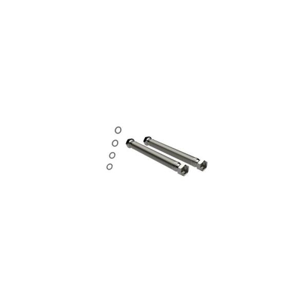 Buderus Installationspaket INPA lang (500-1000) Set 2x Edelstahlwellrohr DN25 einstellbar