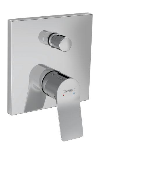 hansgrohe Wannenmischer Unterputz Viveni F-Set mit Sicherungskombination chrom