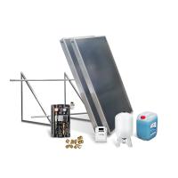 Solar-Paket Brauchwasser 2x AMP 2.0 Flachkollektor 4,02 qm Flachdachmontage