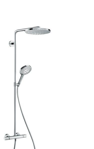 hansgrohe Showerpipe Raindance Select S 1jet PowderRain chrom