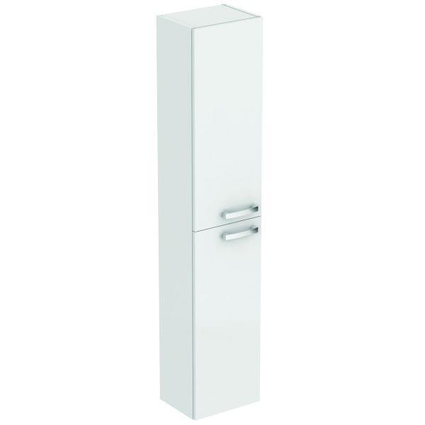Ideal Standard Hochschrank Eurovit A links 2 Türen300x235x1500 mm Hgl weiß lackiert