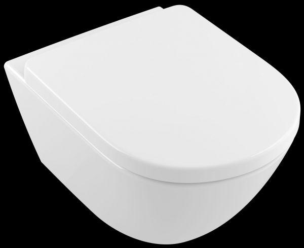 Villeroy & Boch Tiefspül-WC Komfort spülrandlos 4609R0 410x580 mm Oval weiß Alpin C+
