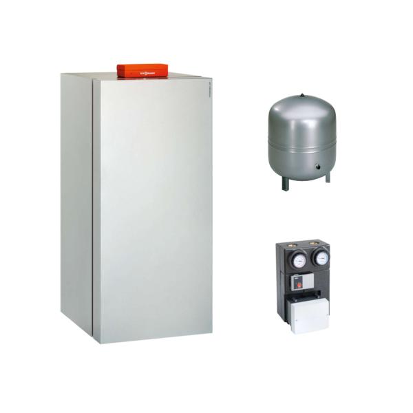 Viessmann Paket Vitocrossal 300 CU3A 13 kW Gas-Brennwertkessel inklusive Mischer und Ausdehnungsgefäß 35L