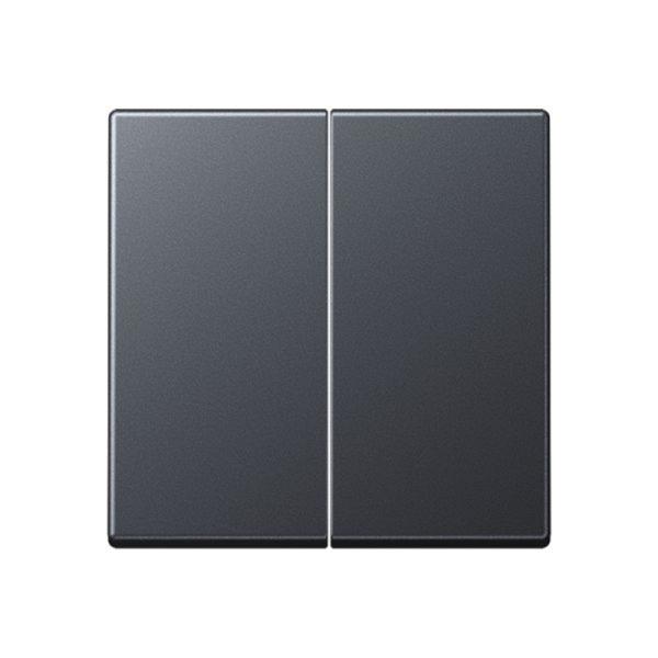 Jung Wippe Serien Schalter anthrazit mit A 1702 BF NM