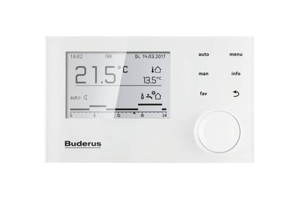 Buderus System-Bedieneinheit Logamatic RC310 weiß