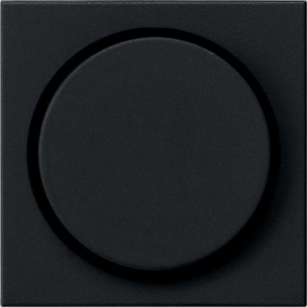 Gira Drehknopf Schalt/Dimm schwarz mit System 55 0650005