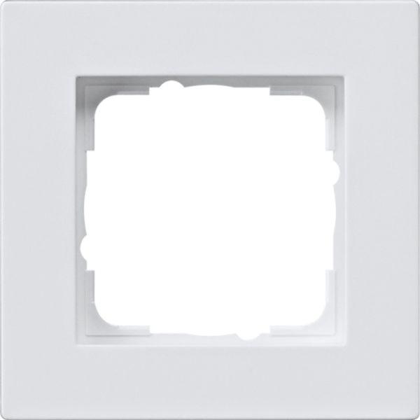 Gira Rahmen 1-fach weiß glänzend Kst E2 0211295