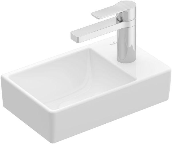 Villeroy & Boch Handwaschbecken Avento 43003L 360x220mm Rechteck Weiß Alpin