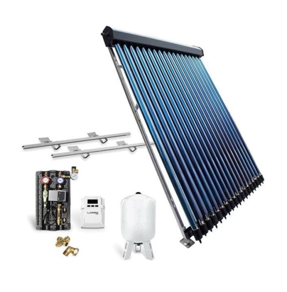 Solar-Paket Röhrenkollektor HP30 für Schrägdach, 4,89 m² 7213100081S | Selfio