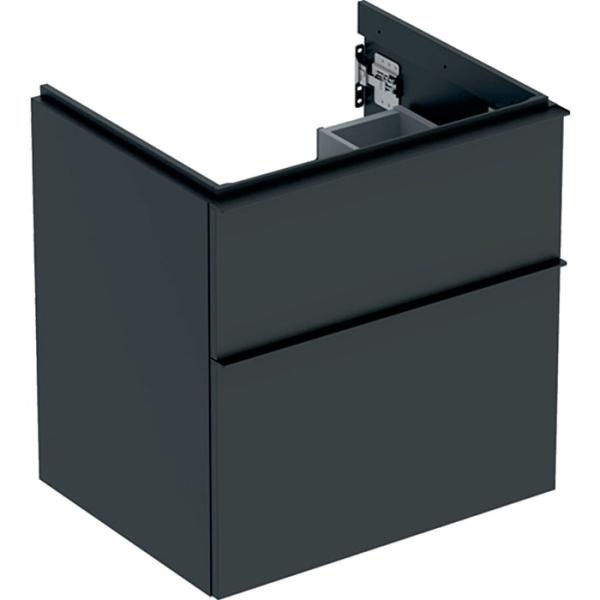 Geberit iCon Unterschrank für WT, 2 Schu 59,2x61,5x47,6cm, lava