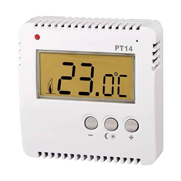 Knebel Thermostat kabelgebunden Aufputz PT14, digital, einfach, 230 V 16 A