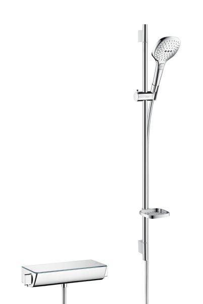 hansgrohe Brausenkombi Raindance Select Therm Brause AP Ecostat Sel U 900 mm chr