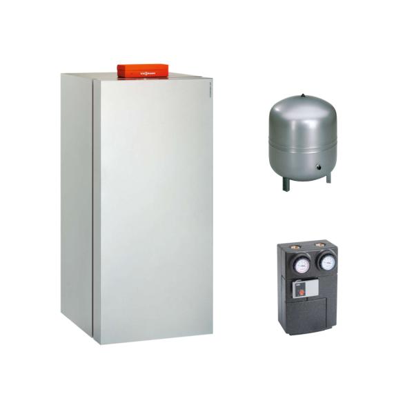 Viessmann Paket Vitocrossal 300 CU3A 13 kW Gas-Brennwertkessel mit Divicon Heizkreis-Verteiler und Ausdehnungsgefäß 35L