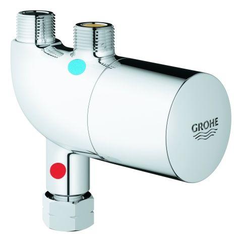 GROHE Therm Verbrühschutz Untertisch-THM Grohtherm Micro 34487 chrom