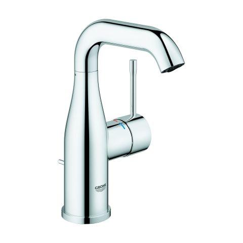 GROHE Einhand-WT-Batterie Essence 24173_ M-Size schwenkbarer U-Auslauf chrom