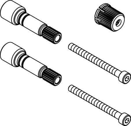 hansgrohe Griffadapter Ab- und Umstellventil