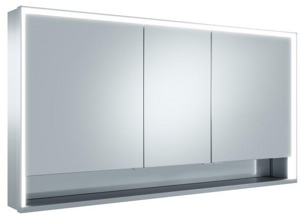Keuco K-line 300 Spiegelschrank 3-türig B1400xH735xT165mm Silber Eloxiert