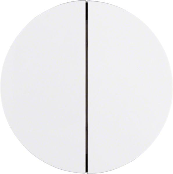 Berker 85142139 Taste 2fach R.1/R.3 polarweiß, glänzend