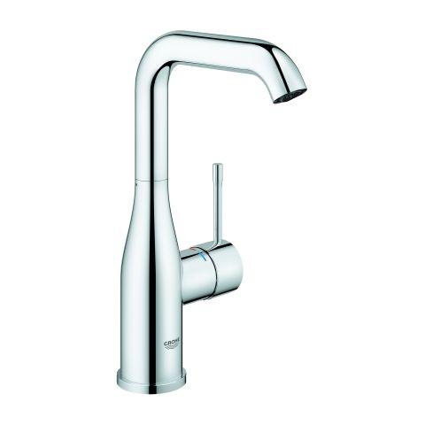 GROHE Einhand-WT-Batterie Essence 24177_ L-Size U-Auslauf glatter Körper chrom