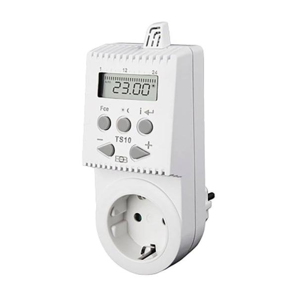 Knebel Thermostat TS10 für Steckdose programmierbar/digital, 230 V 16 A