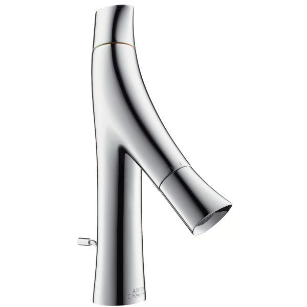 hansgrohe Zweigriff Waschtischarmatur 80 Axor Starck Organic chrom