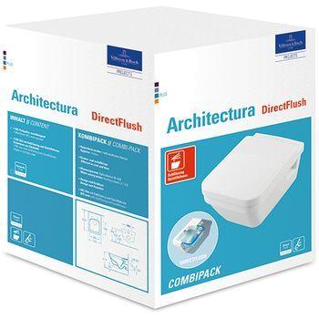 Villeroy & Boch Combi-Pack Architectura 5685HR Rechteck Weiß Alpin