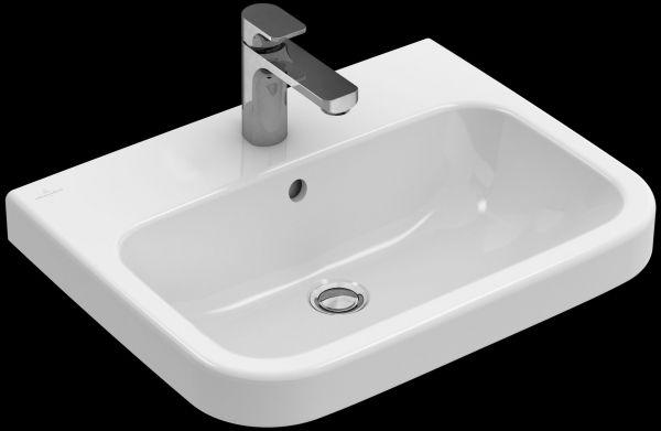 Villeroy & Boch Waschbecken Architectura 418860 600x470mm Rechteck Weiß Alpin