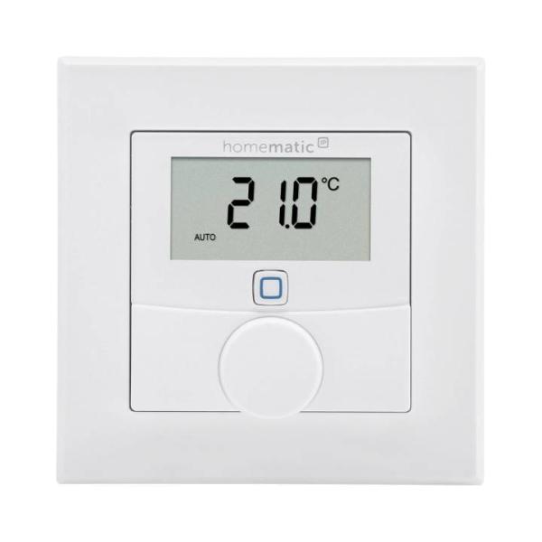 Homematic IP Wired Smart Home Wandthermostat mit Luftfeuchtigkeitssensor HmIPW-WTH