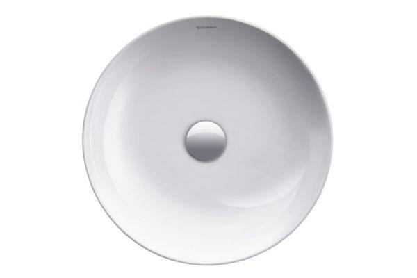 Duravit Aufsatzbecken Cape Cod 430 mm Wei ohne Überlauf ohne Hahnlochbank