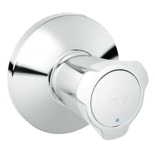 GROHE UP-Ventil Oberbau Costa 19854 1 Mark blau Einbautiefe 10-35mm chrom