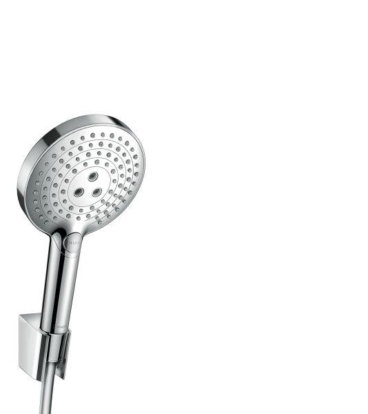 hansgrohe Brausenset Raindance Select S 120 Porter S chrom mit 1600 mm Brauseschlauch