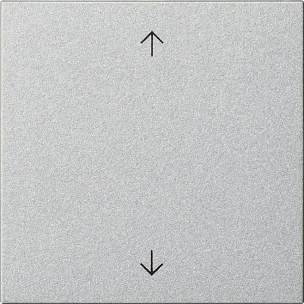 Gira Bedienelement 1-fach alu mit Abd System 3000 536126 für Jalousieeins