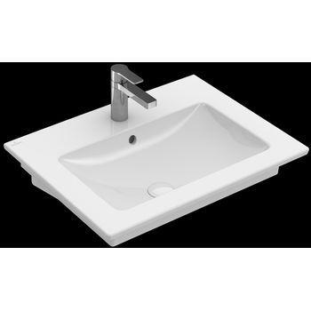 Villeroy & Boch Waschbecken Venticello 412460 600x500mm Rechteck Weiß Alpin