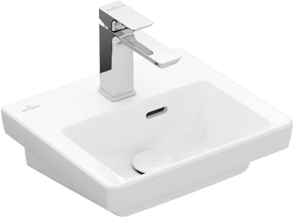 Villeroy & Boch Handwaschbecken Subway 3.0 370x305mm Rechteck 1HL. mit Überlauf Wei