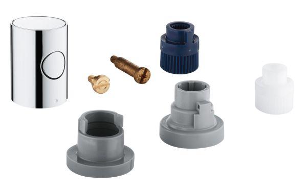 GROHE Metallgriff 47984 DN 15 Mengengriff mit EcoButton chrom