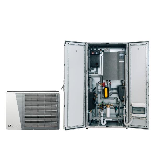 ThermCube Premium Plus All-in-One Luft-Wasser Wärmepumpen System rechte Ausführung