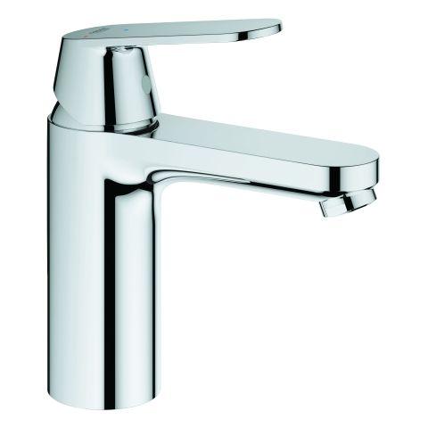 GROHE Einhebel-Waschtischbatterie Eurosm M-Size MST kalt Push-open Ablauf grt chrom