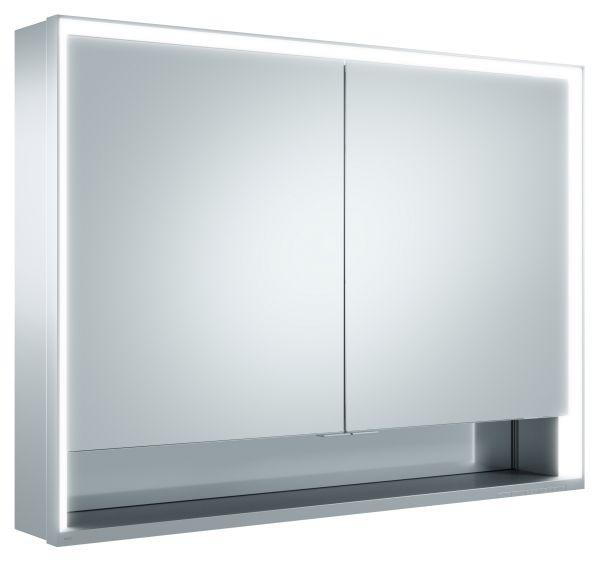 Keuco K-line 300 Spiegelschrank 2-türig B1000xH735xT165mm Silber Eloxiert